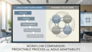 ADDIE vs SAM: Choosing the Right Instructional Design Framework