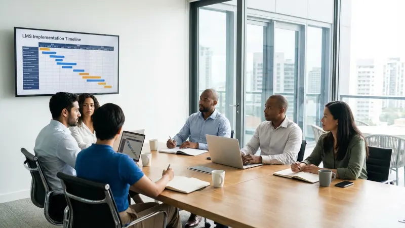 LMS Implementation: 12-Week Checklist From Planning to Go-Live