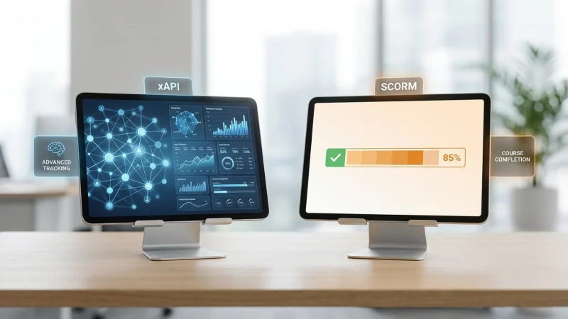 xAPI vs SCORM: Selecting the Right Learning Standard for LMS
